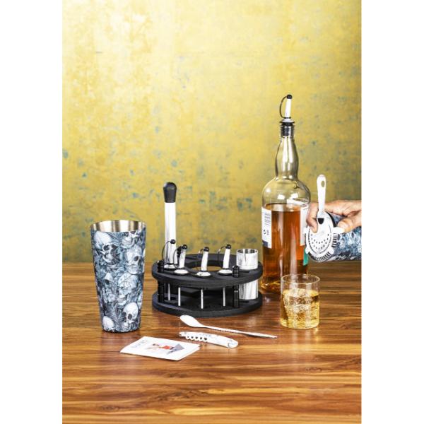 Skull and Spirits Bar Set