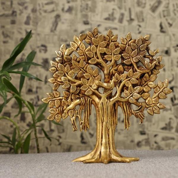 Tree of Prosperity Brass Kalpavriksha Tree